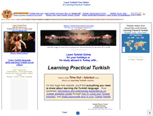 Tablet Screenshot of practicalturkish.com